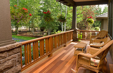 Cedar Decking in Cudahy