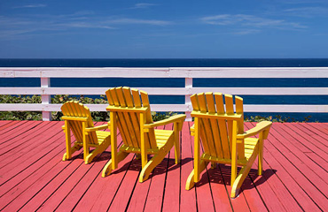 Redwood Decking in Cudahy