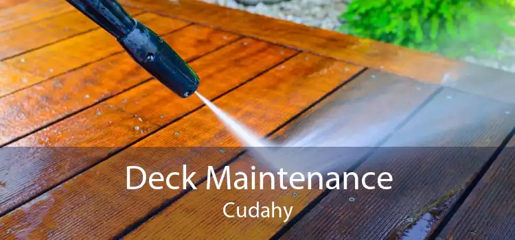 Deck Maintenance Cudahy